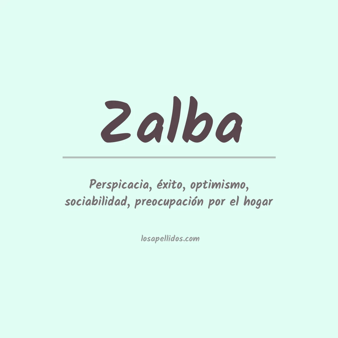Apellido Zalba