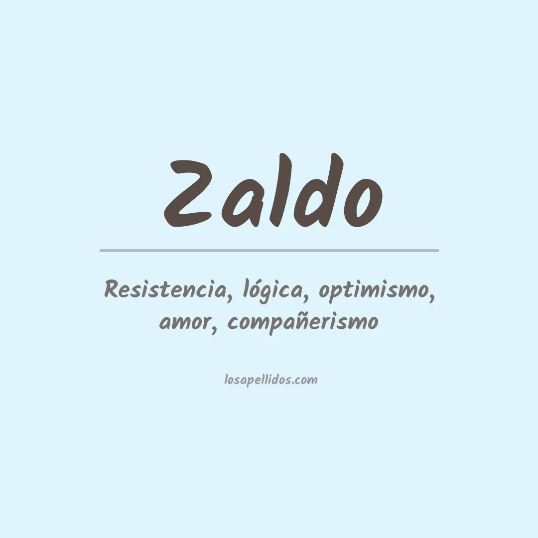 Apellido Zaldo