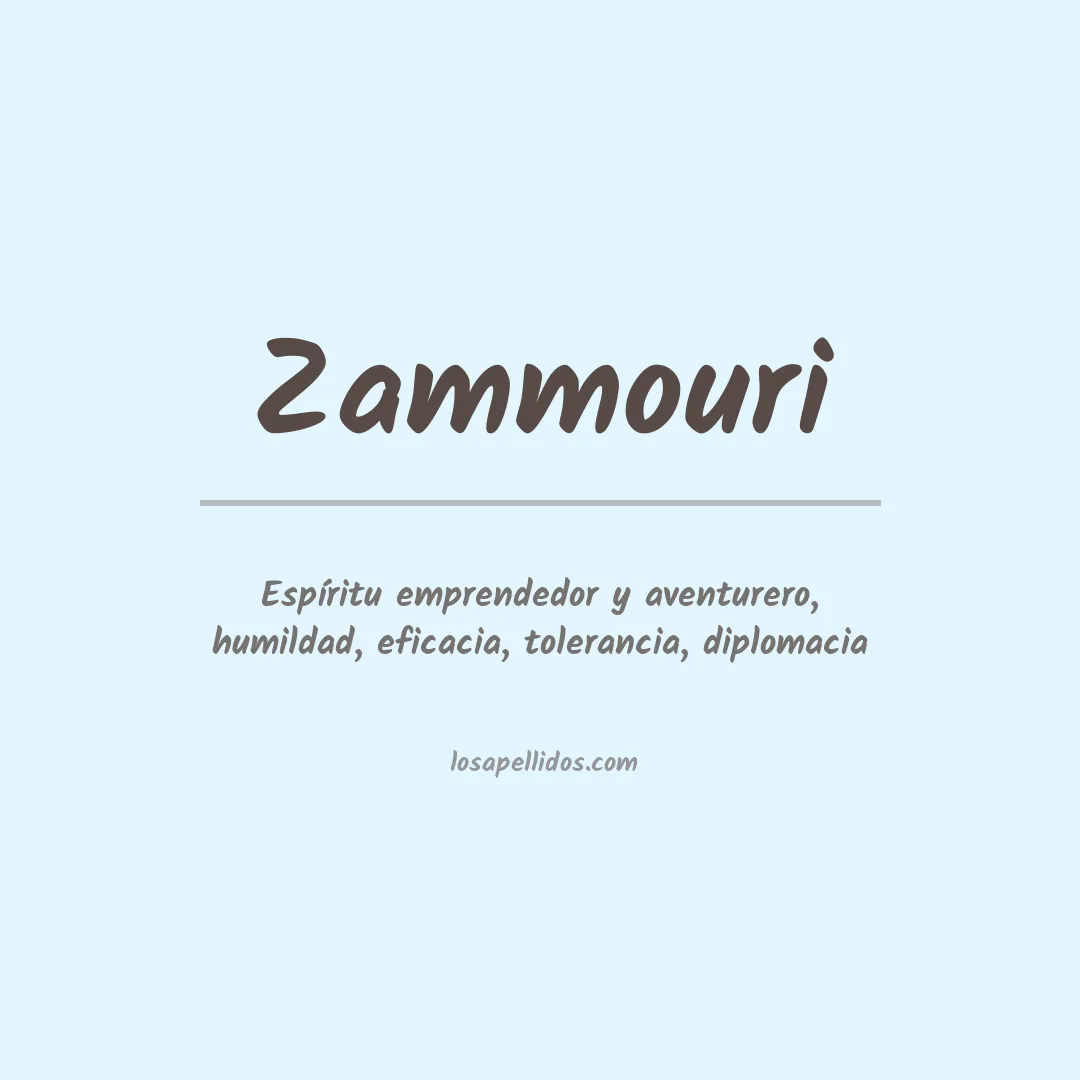 Apellido Zammouri