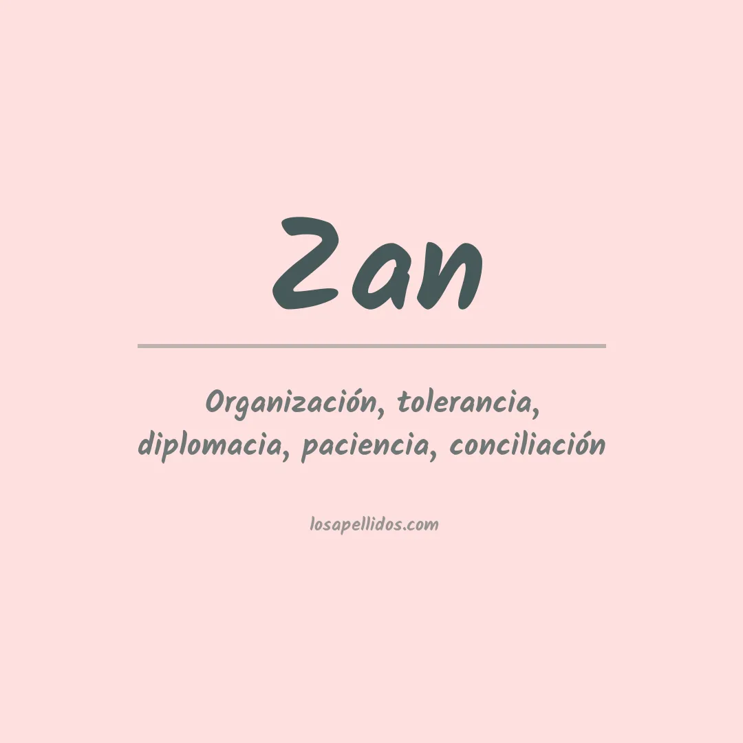 Apellido Zan