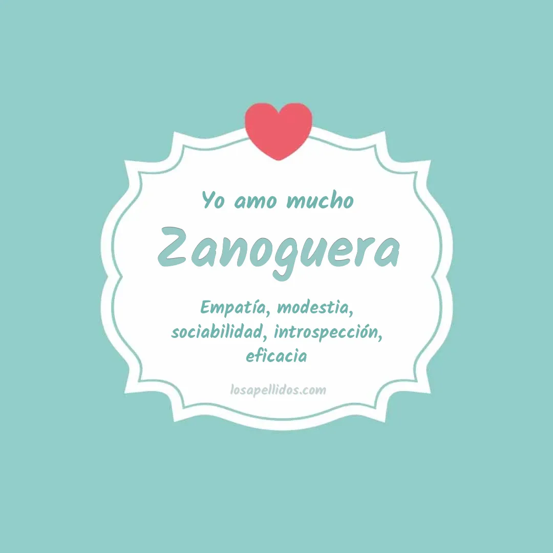 Yo amo mucho Zanoguera