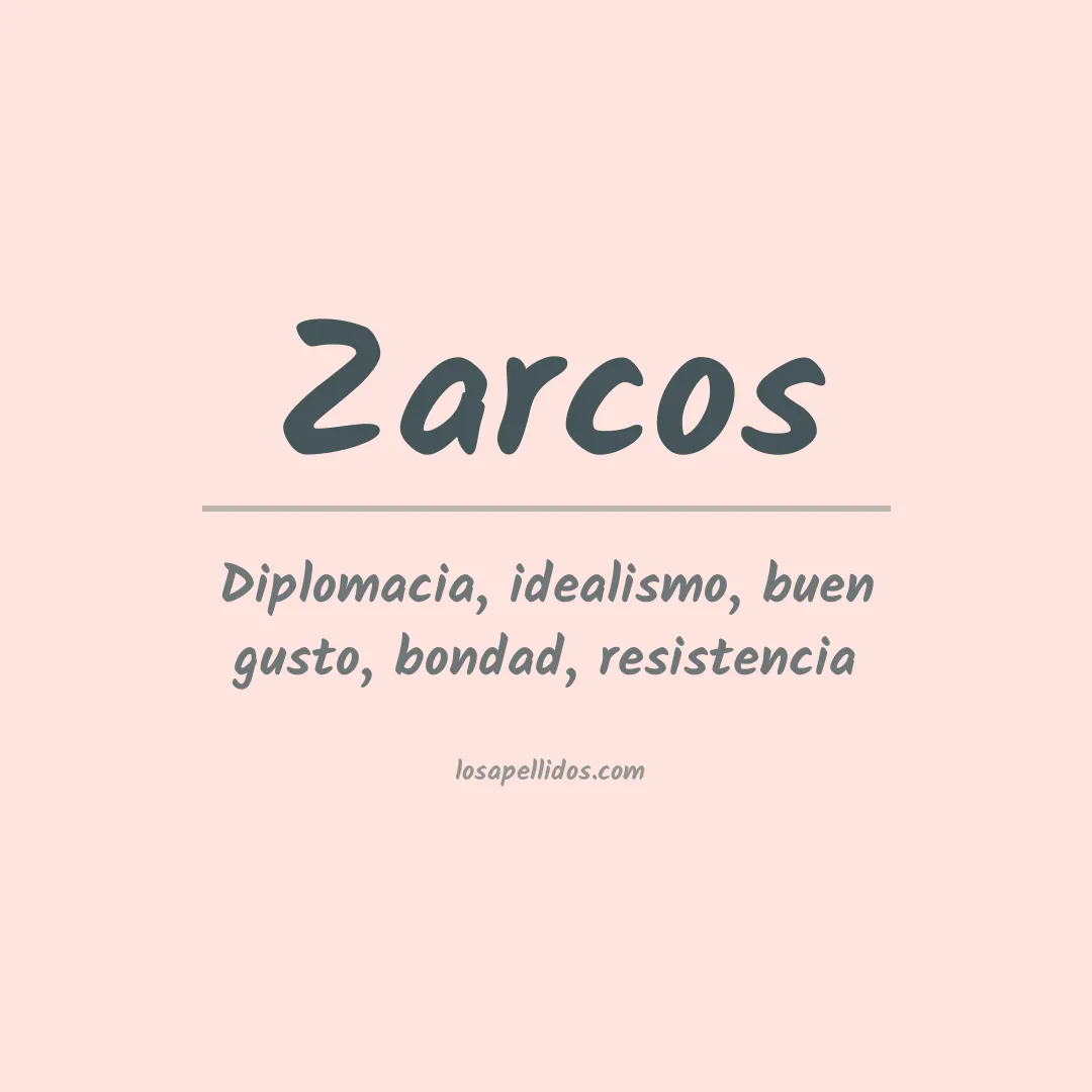 Apellido Zarcos