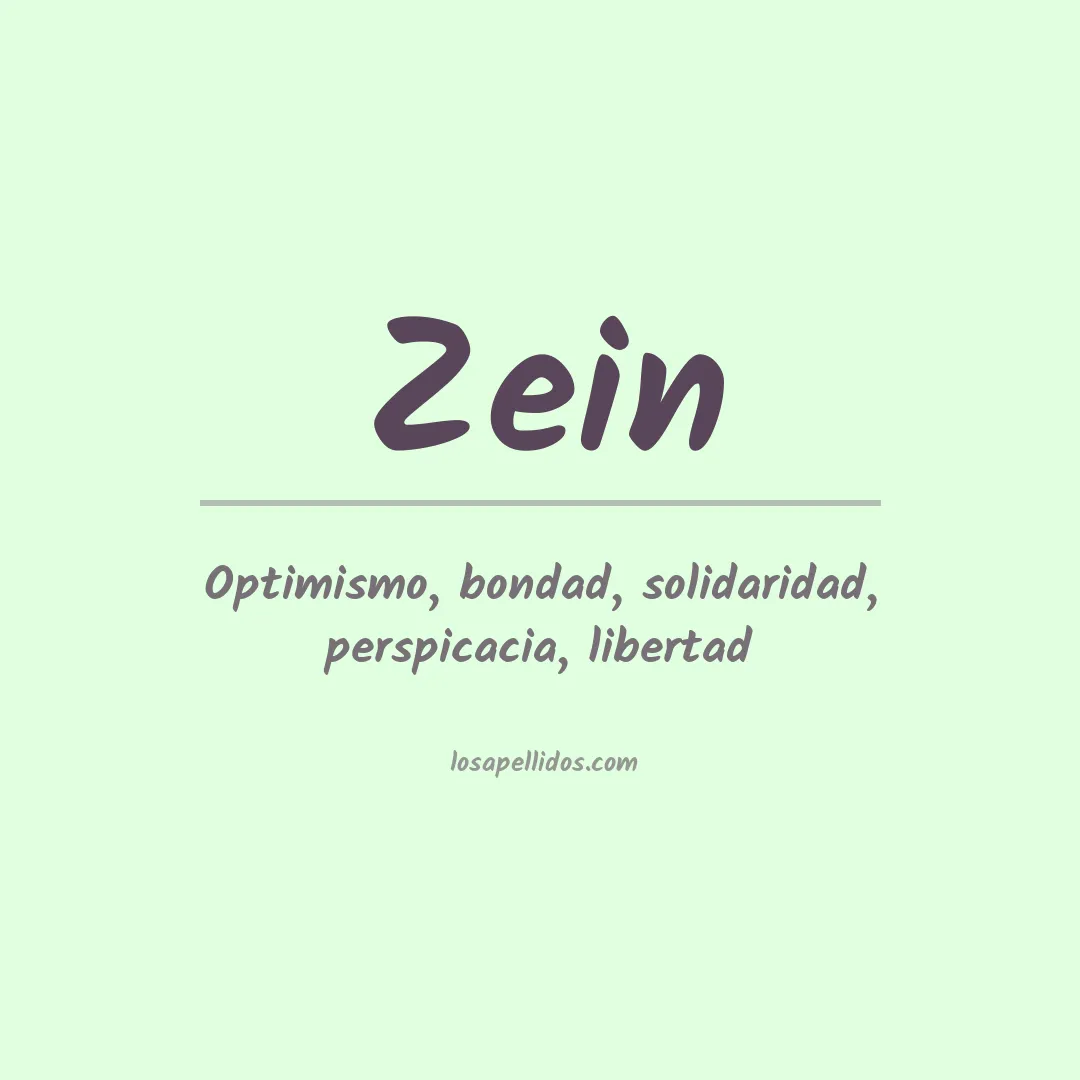 Apellido Zein