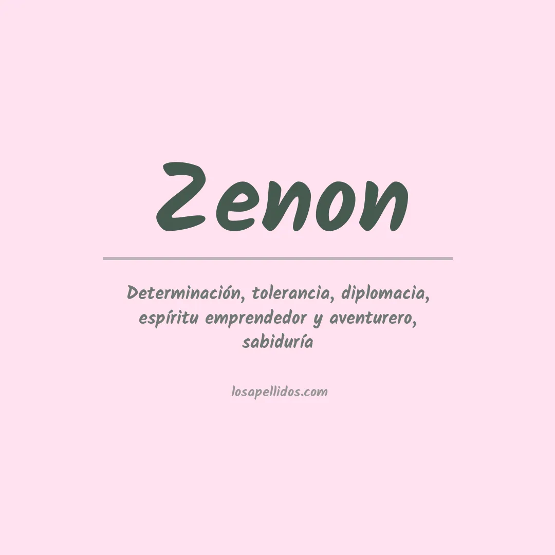 Apellido Zenon