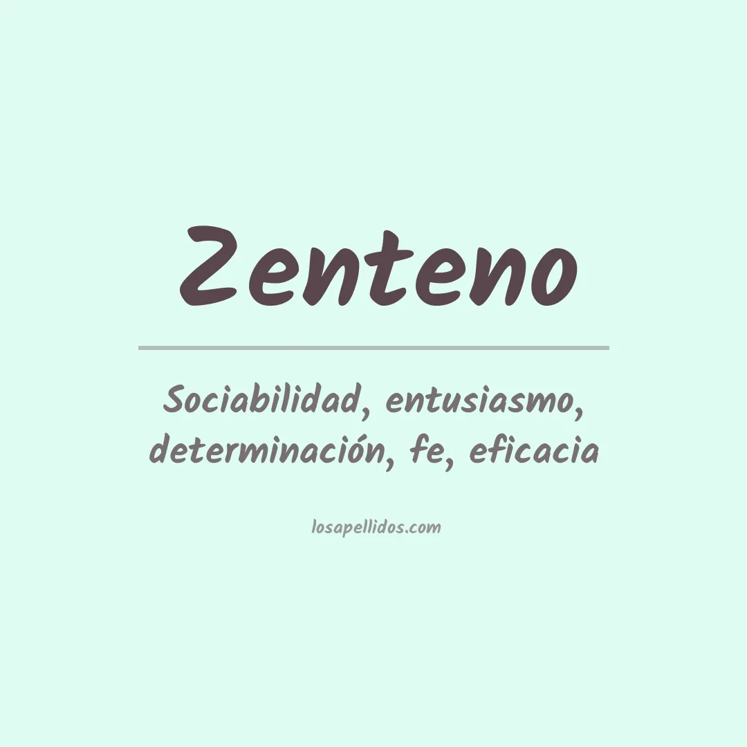 Apellido Zenteno