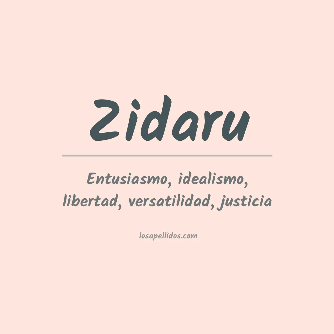 Apellido Zidaru
