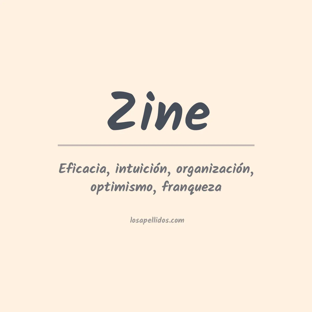 Apellido Zine