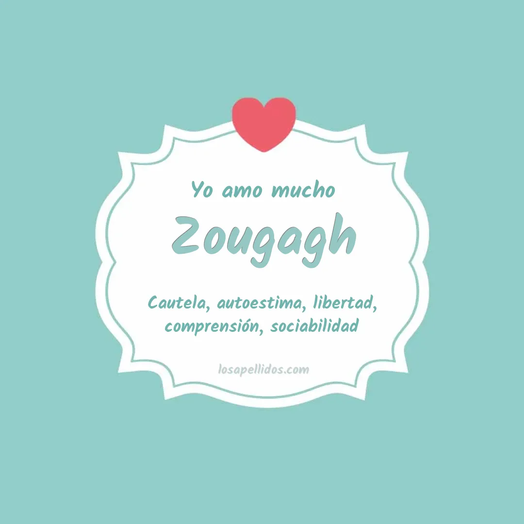 Yo amo mucho Zougagh