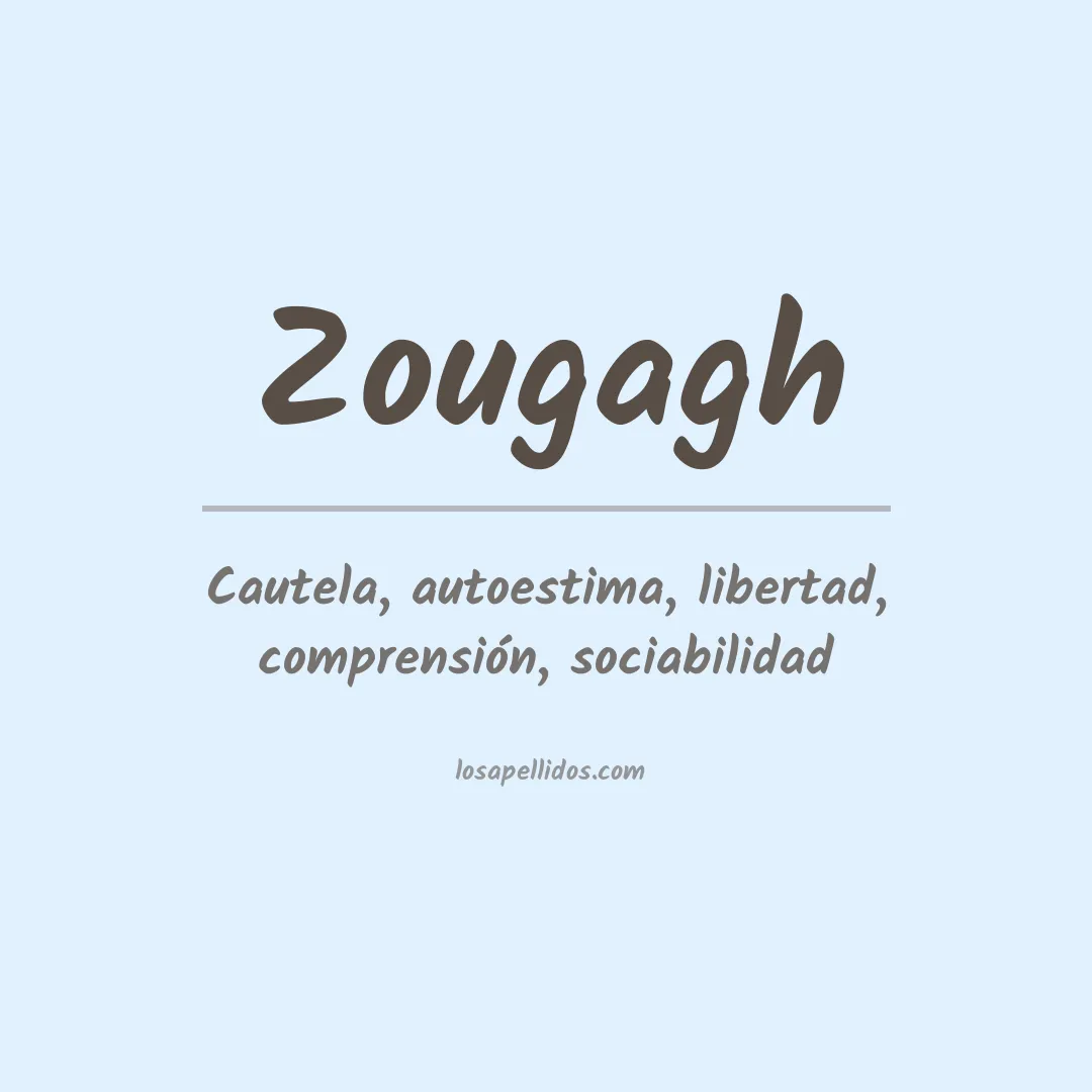 Apellido Zougagh
