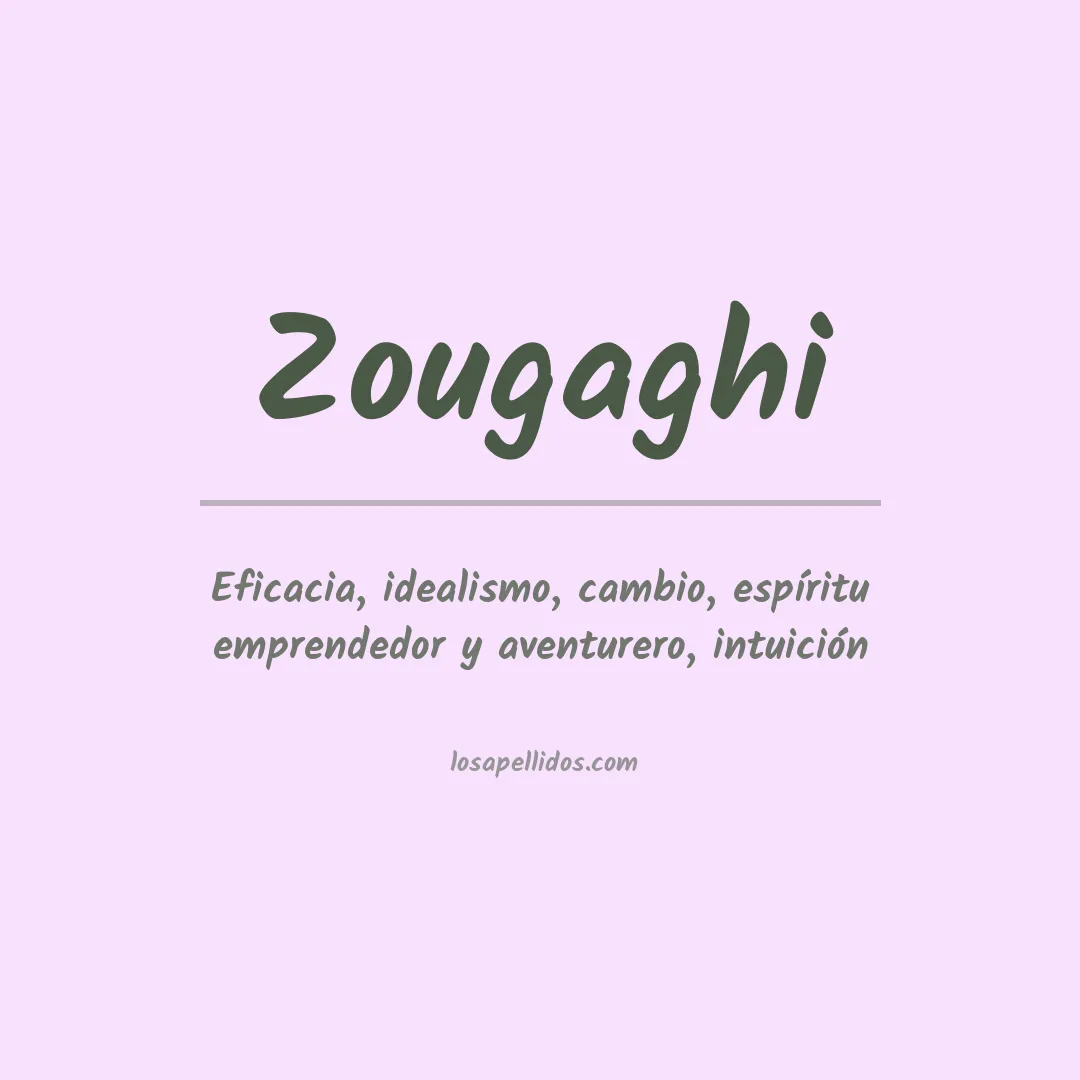 Apellido Zougaghi