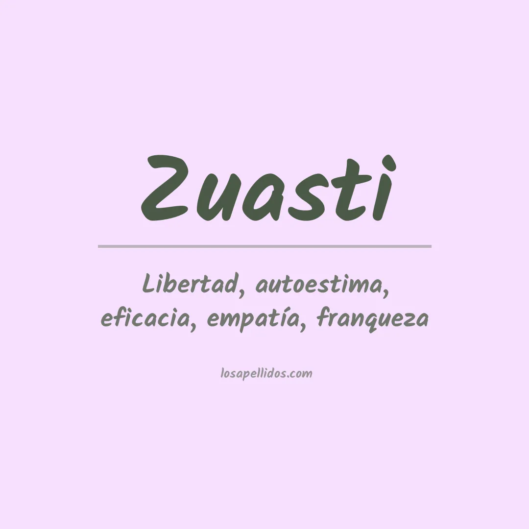 Apellido Zuasti