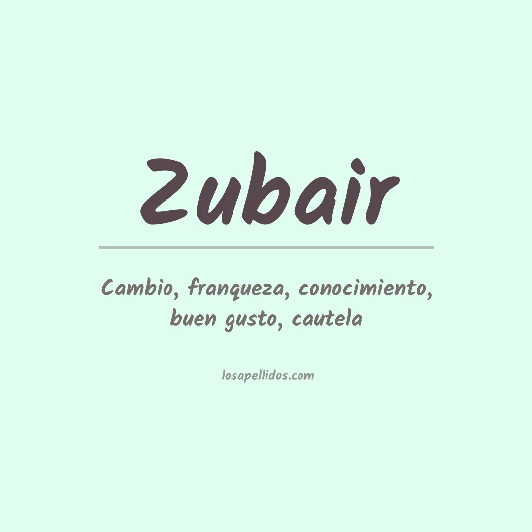 Apellido Zubair