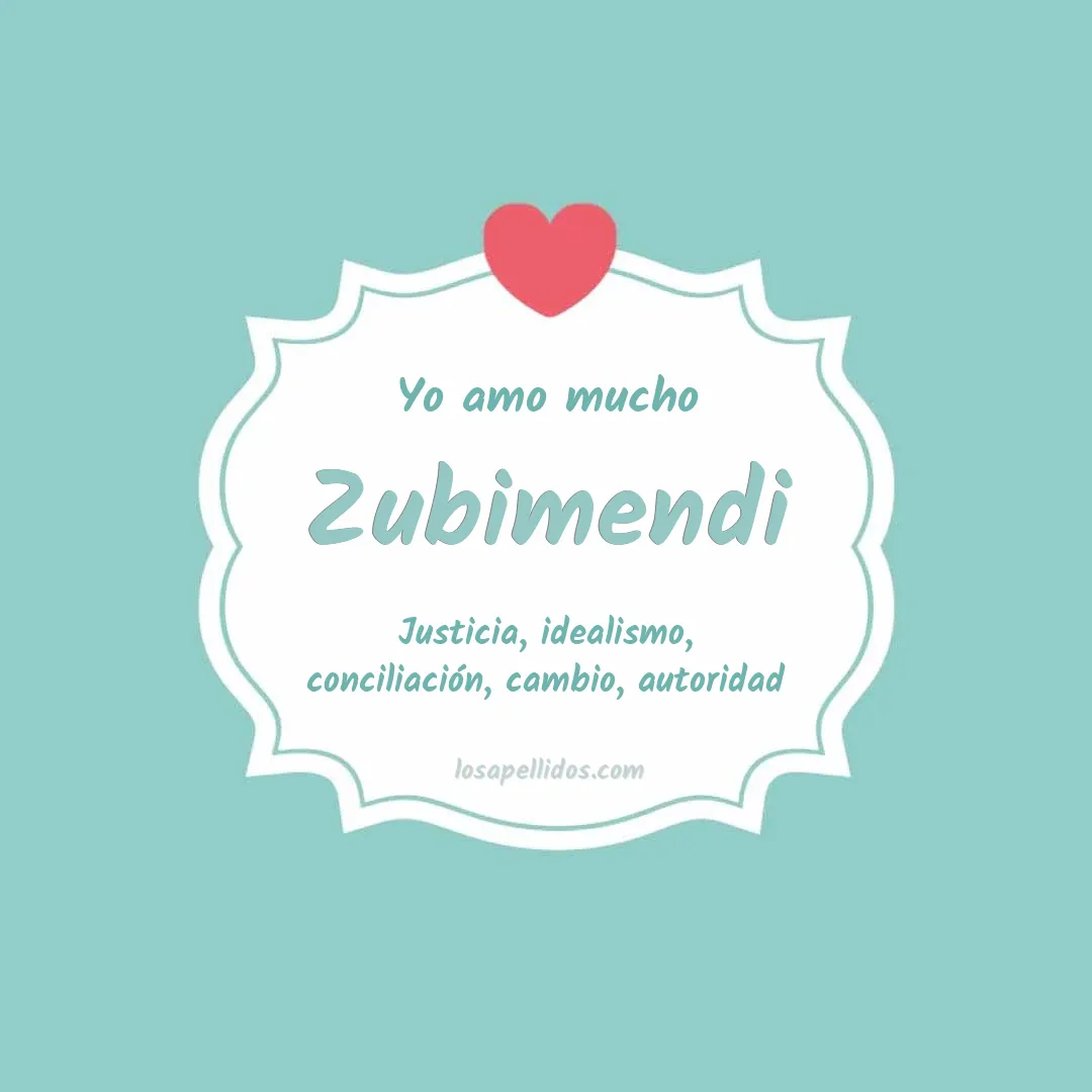 Yo amo mucho Zubimendi
