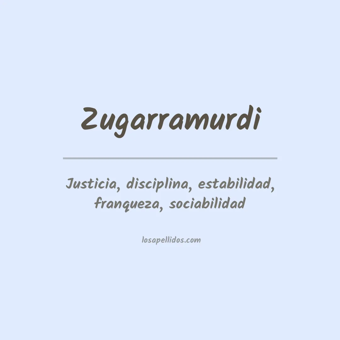 Apellido Zugarramurdi