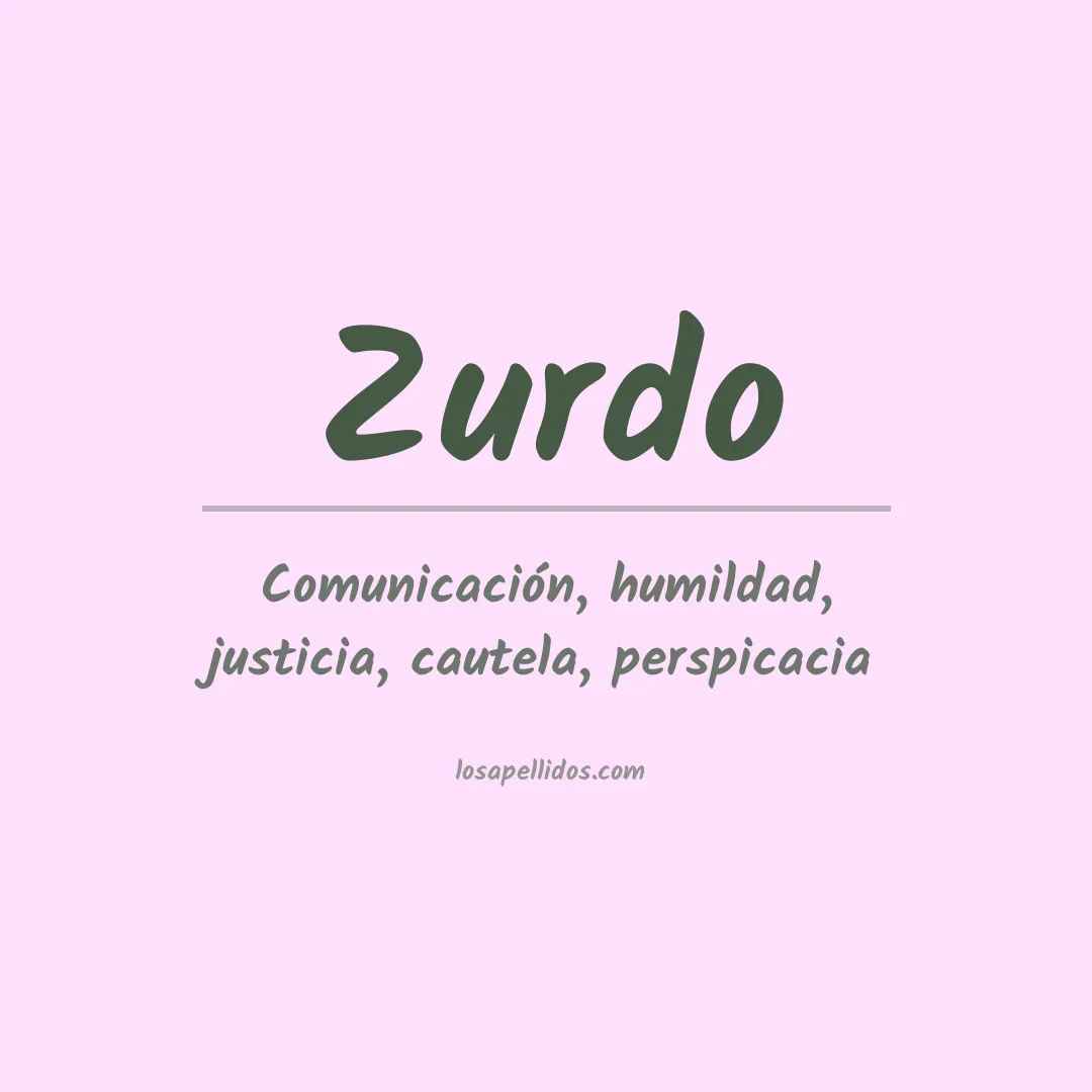 Apellido Zurdo