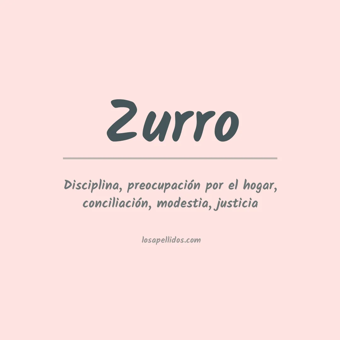 Apellido Zurro