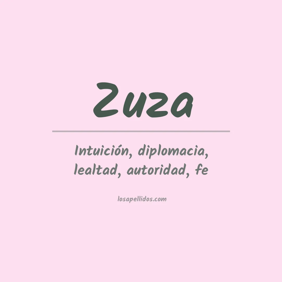 Apellido Zuza